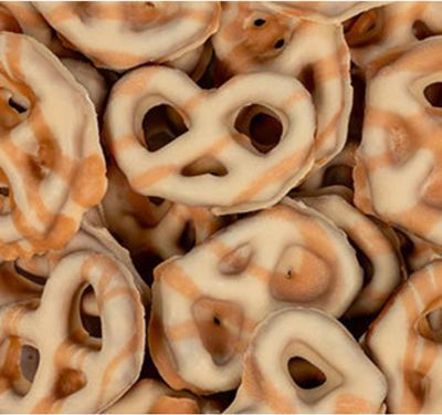 Maple Pecan Frosted Pretzels