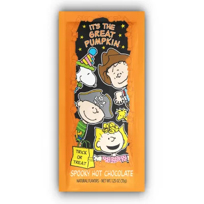 Peanuts Great Pumpkin Spooky Hot Chocolate Packet