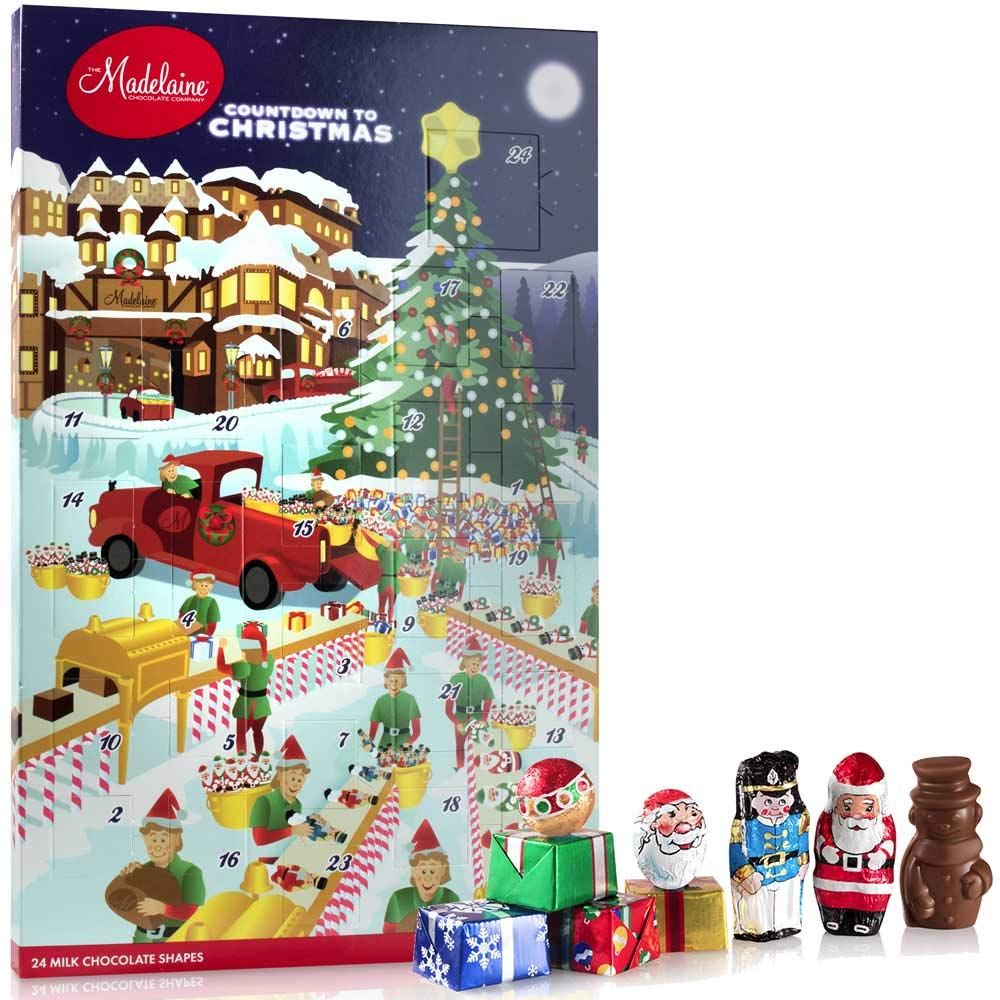 Madelaine Countdown to Christmas Milk Chocolate Advent Calendar