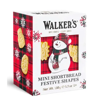 Walker&#39;s Mini Shortbread - Festive Shapes