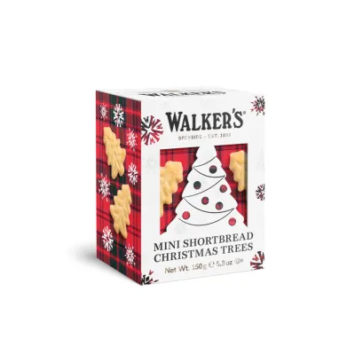 Walker&#39;s Mini Shortbread - Christmas Trees