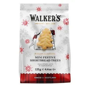Walker&#39;s Mini Shortbread - Festive Trees