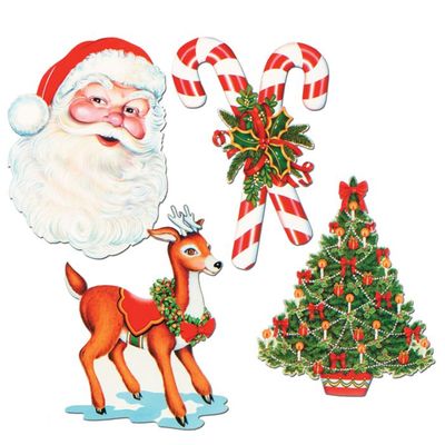 Vintage Christmas Cutouts