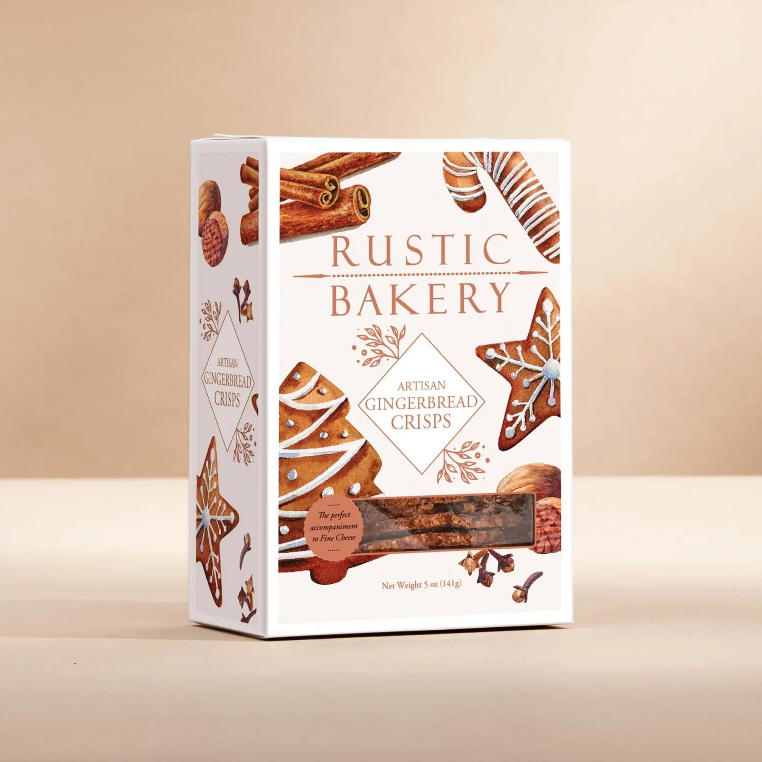 Rustic Bakery Artisan Gingerbread Crisps
