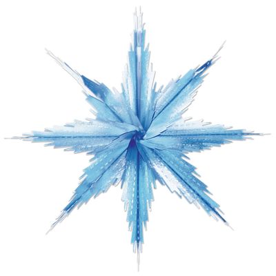 Vintage Metallic Snowflakes