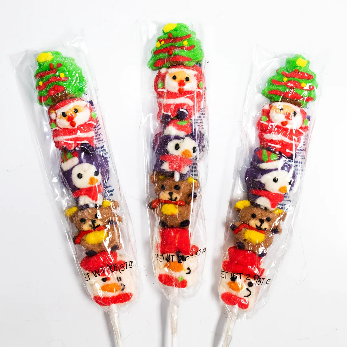 A Very Mallow Christmas Candy Kabob