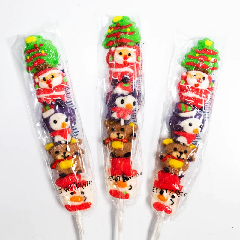 A Very Mallow Christmas Candy Kabob