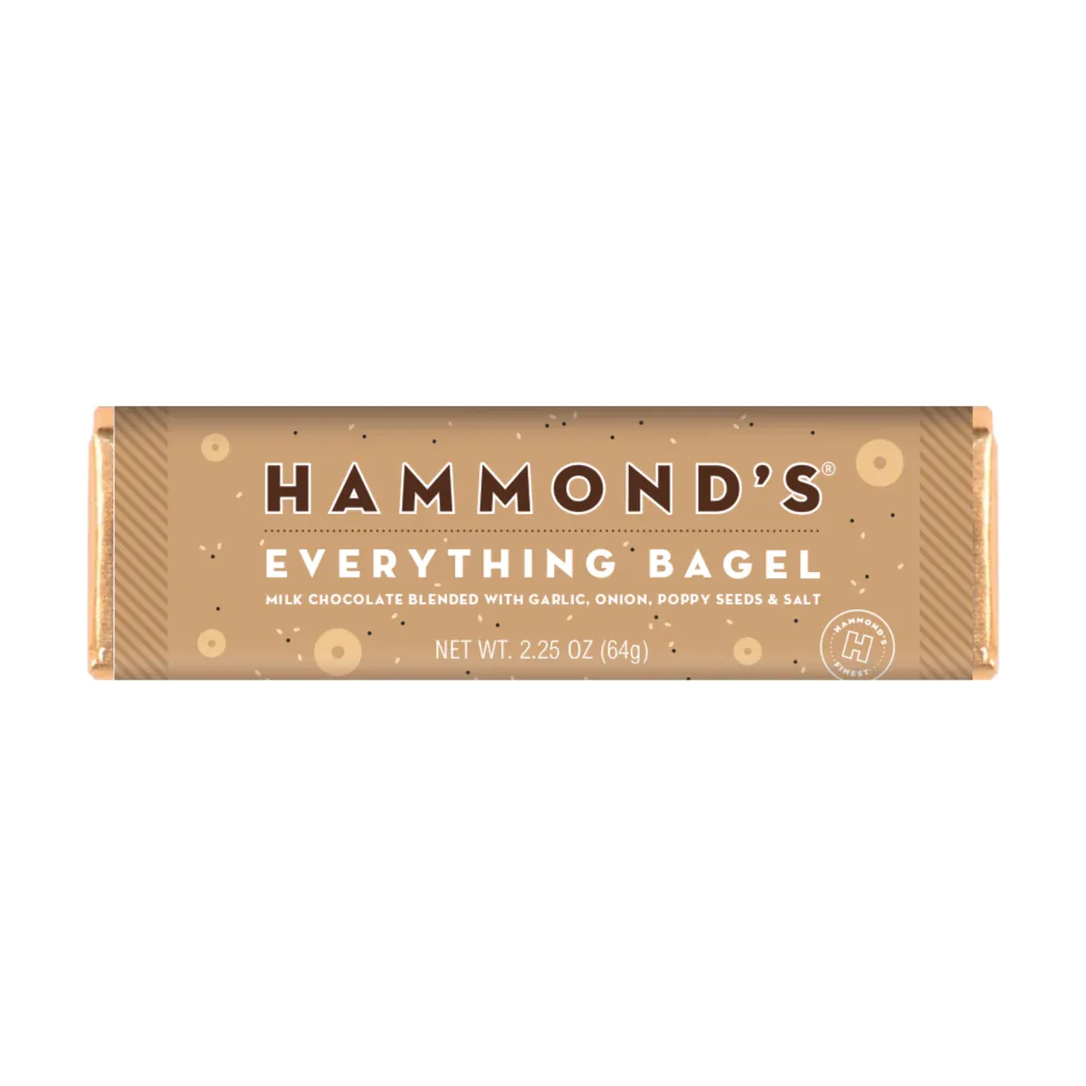 Hammond&#39;s Everything Bagel Chocolate Bar
