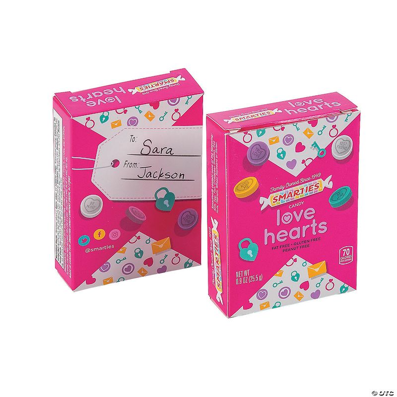 Smarties Valentine Love Hearts - Four Pack