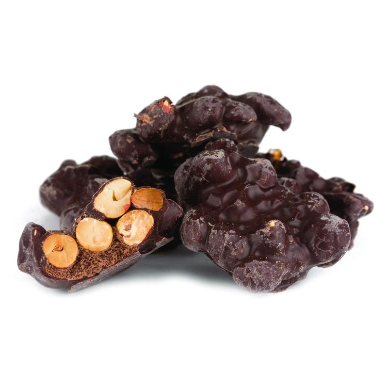 Dark Chocolate Peanut Clusters