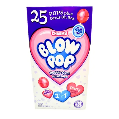 Charms Blow Pop Valentine Pops