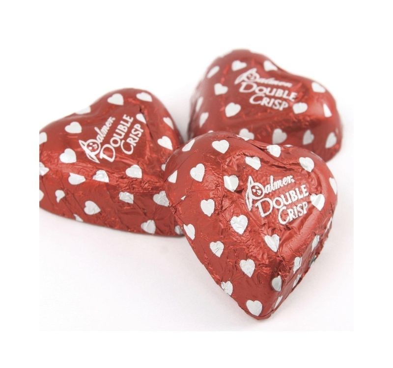 Double Crisp Chocolate Hearts