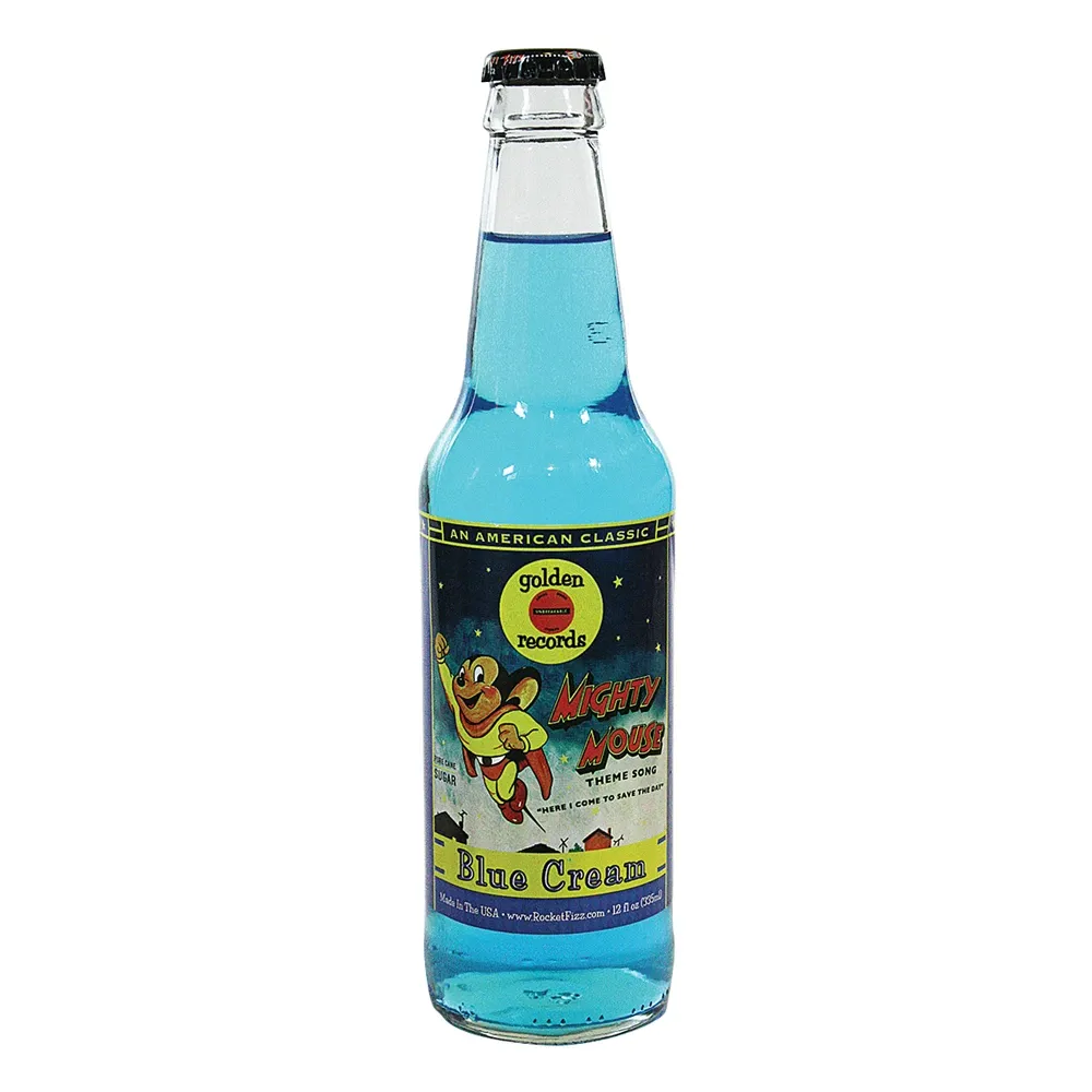 Mighty Mouse Blue Cream Soda