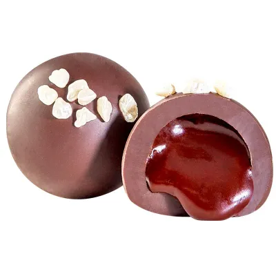 Dark Chocolate Champagne Bon Bons