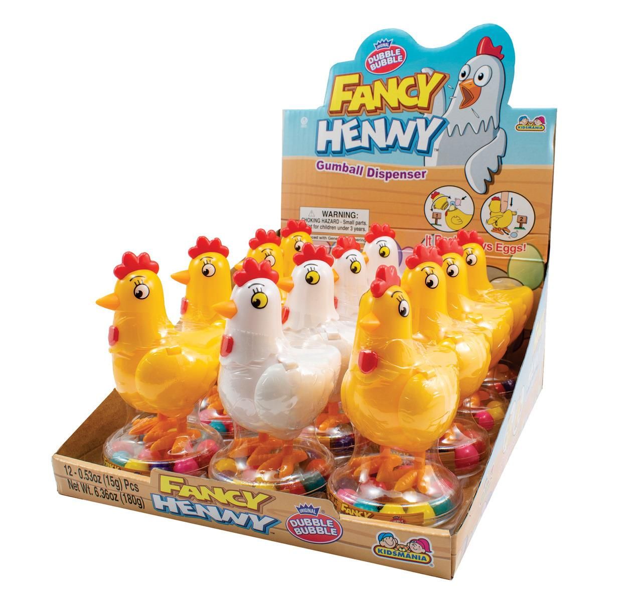 Dubble Bubble Fancy Henny Gumball Dispenser