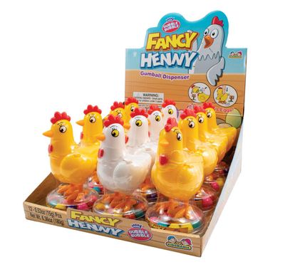 Dubble Bubble Fancy Henny Gumball Dispenser