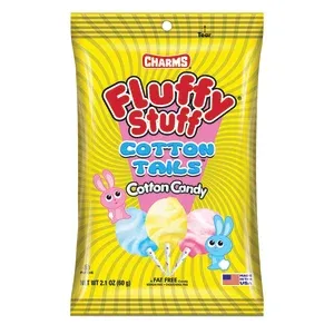 Charms Fluffy Stuff Cotton Tails Cotton Candy