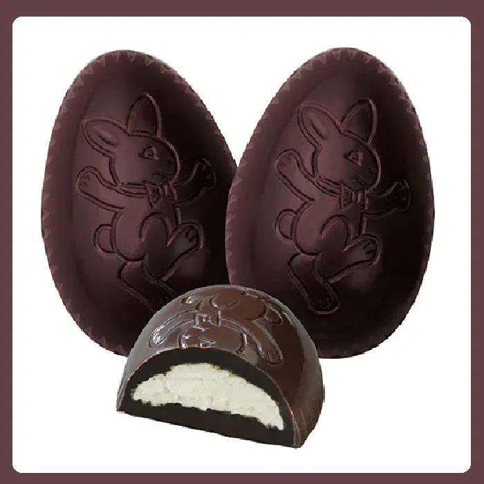 Mini Dark Chocolate Coconut Eggs