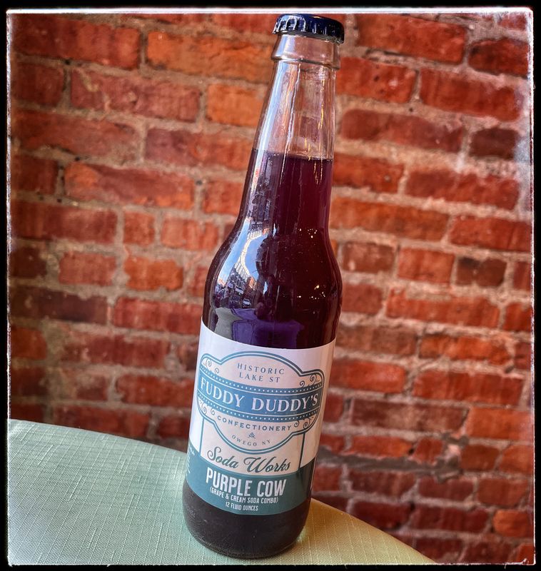 Fuddy Duddy&#39;s Purple Cow Soda