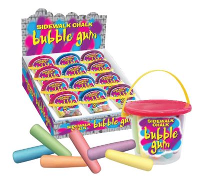 Sidewalk Chalk Bubble Gum