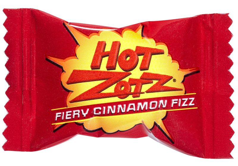 Hot Zotz Fiery Cinnamon Fizzy Candies