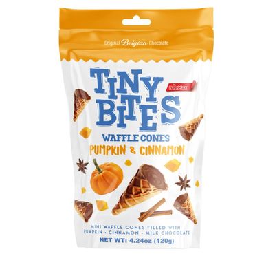 Tiny Bites Pumpkin &amp; Cinnamon Waffle Cones