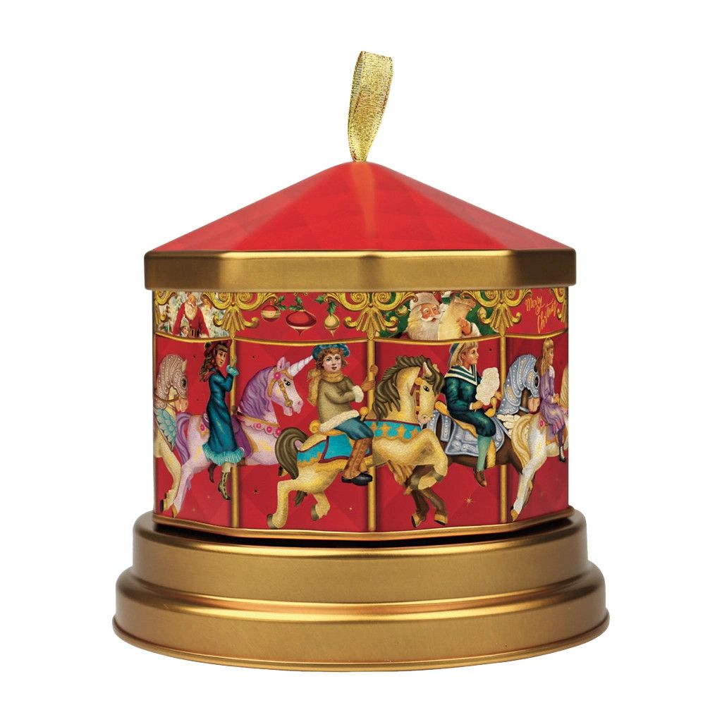 Windel Musical Carousel Tin with Assorted Chocolates