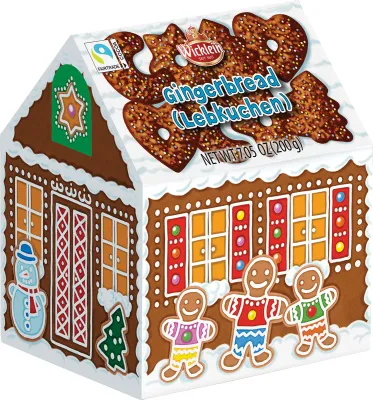 Wicklein Winter House with Mini Chocolate Gingerbread