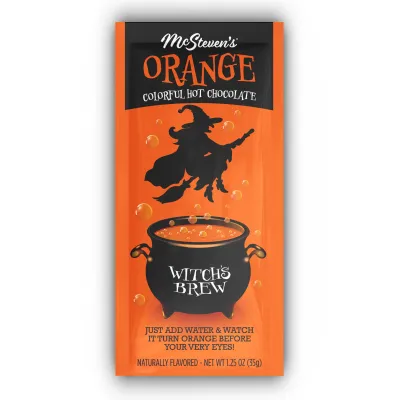 Witch&#39;s Brew Orange Hot Chocolate Packet