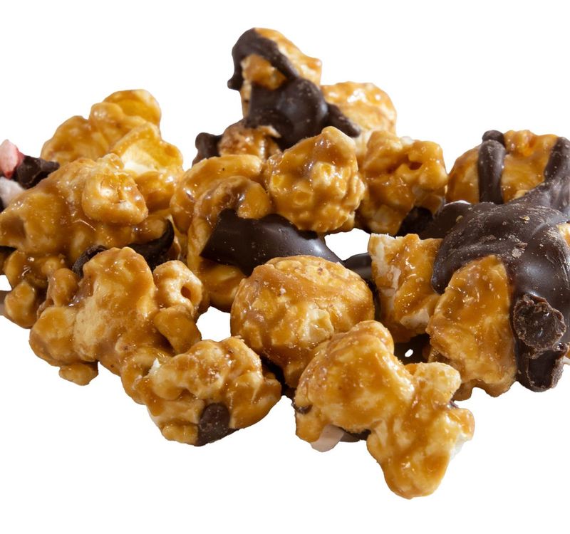 Peppermint Bark Popcorn