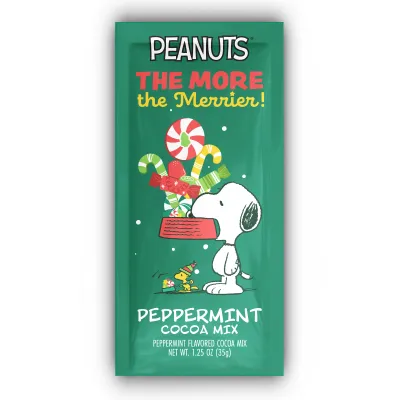 Peanuts The More The Merrier Peppermint Cocoa Mix