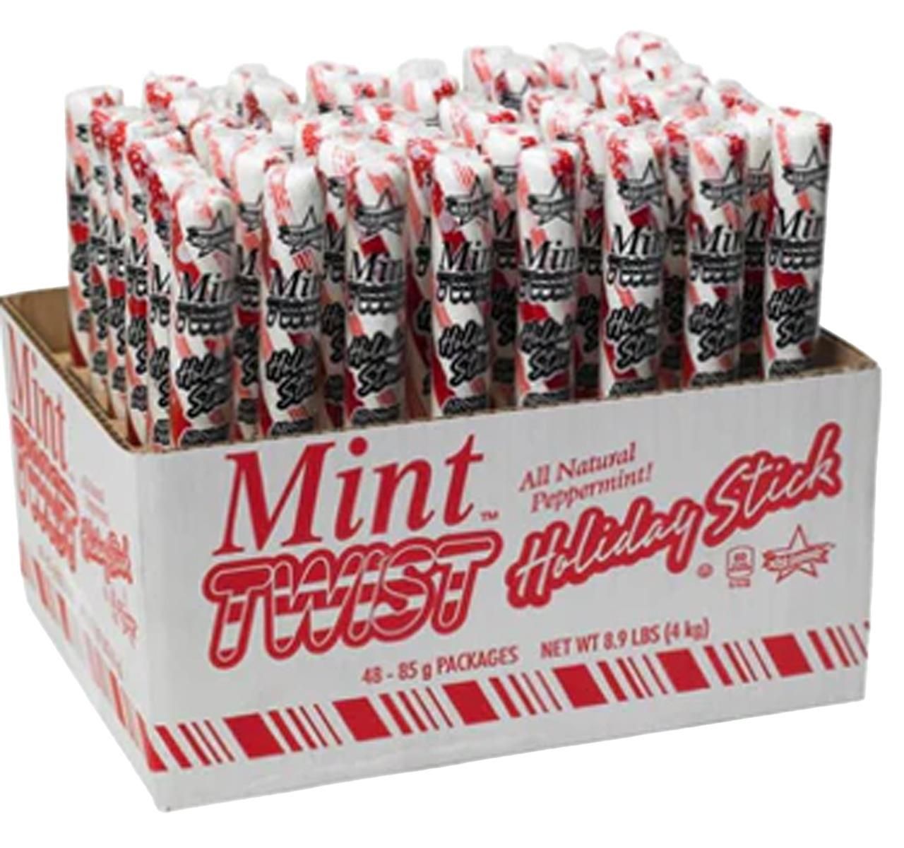  Mini Twist Peppermint Candy Sticks