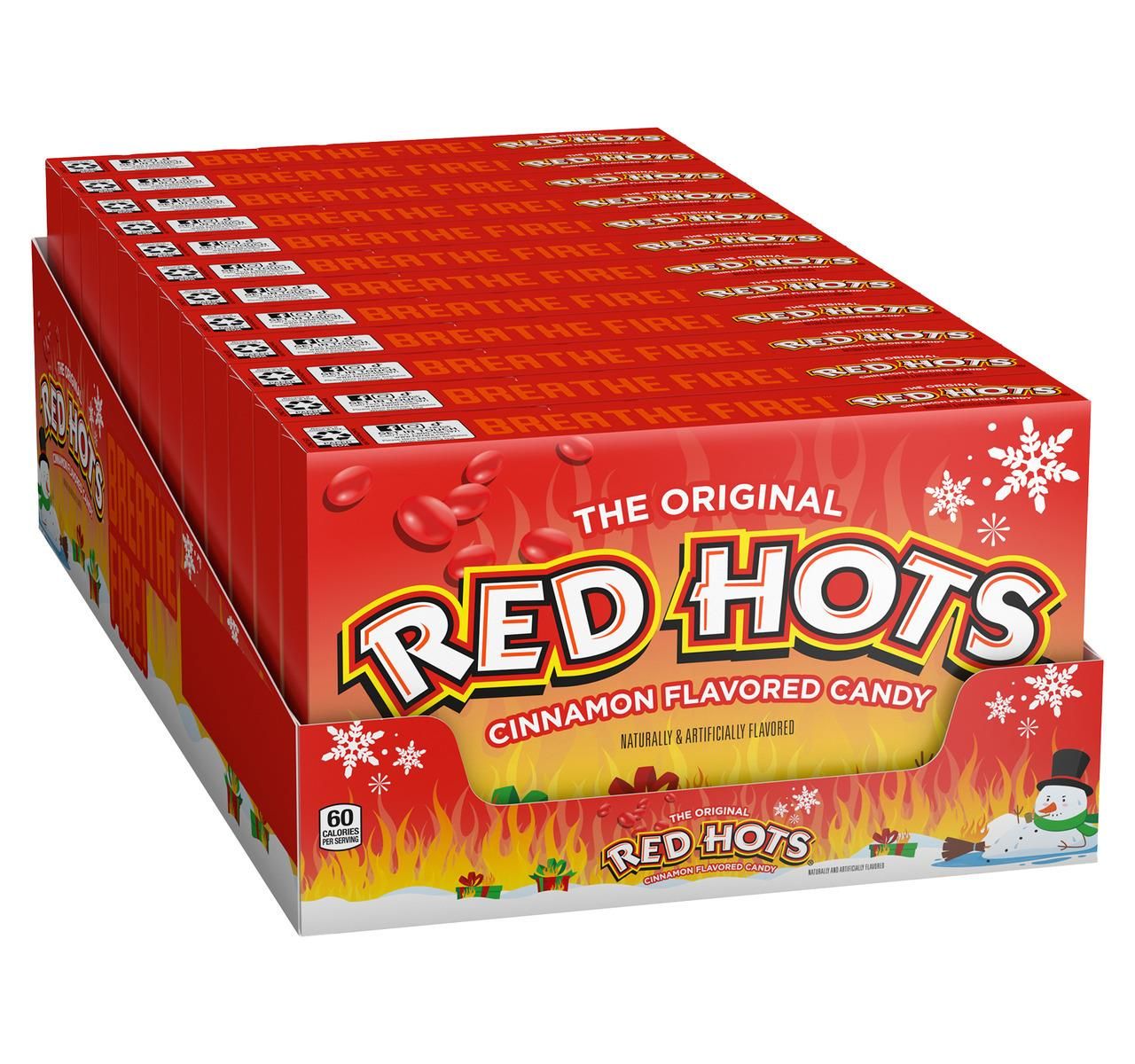 The Original Red Hots Cinnamon Candy Theater Box