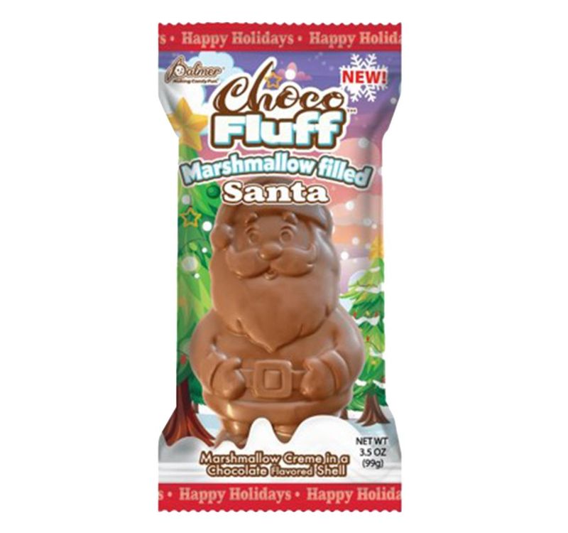Chocofluff Marshmallow Filled Santa