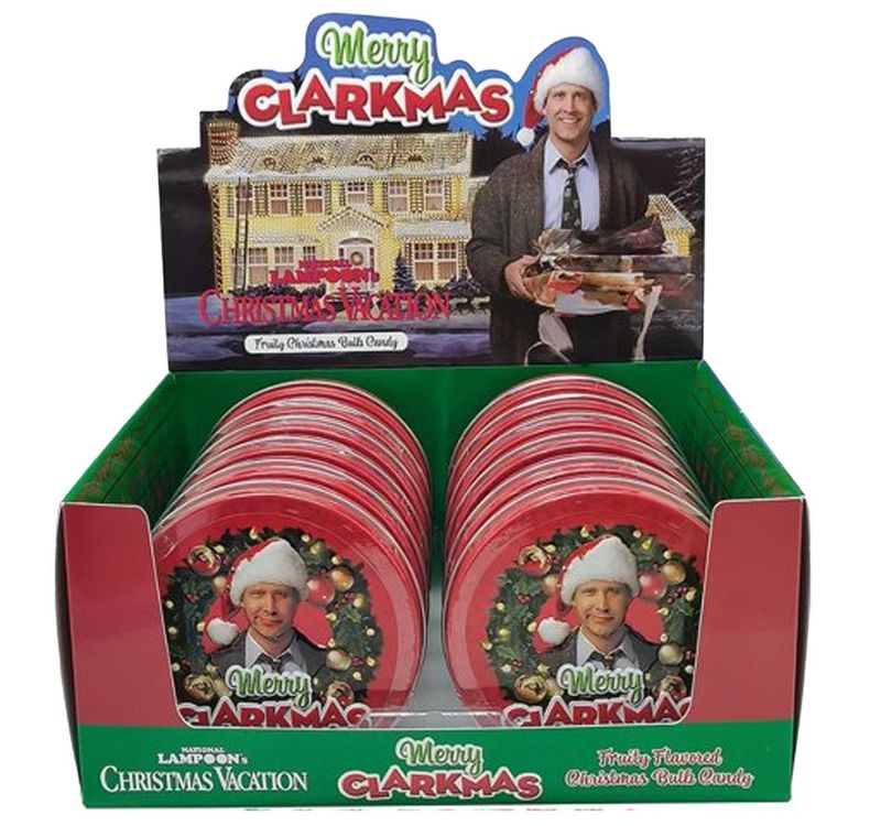 Merry Clarksmas Christmas Vacation Candy Tin