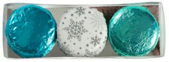 Milk Chocolate Oreo Cookies - Holiday Foil - 3 Pk