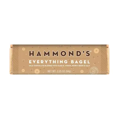 Hammond's Everything Bagel Chocolate Bar