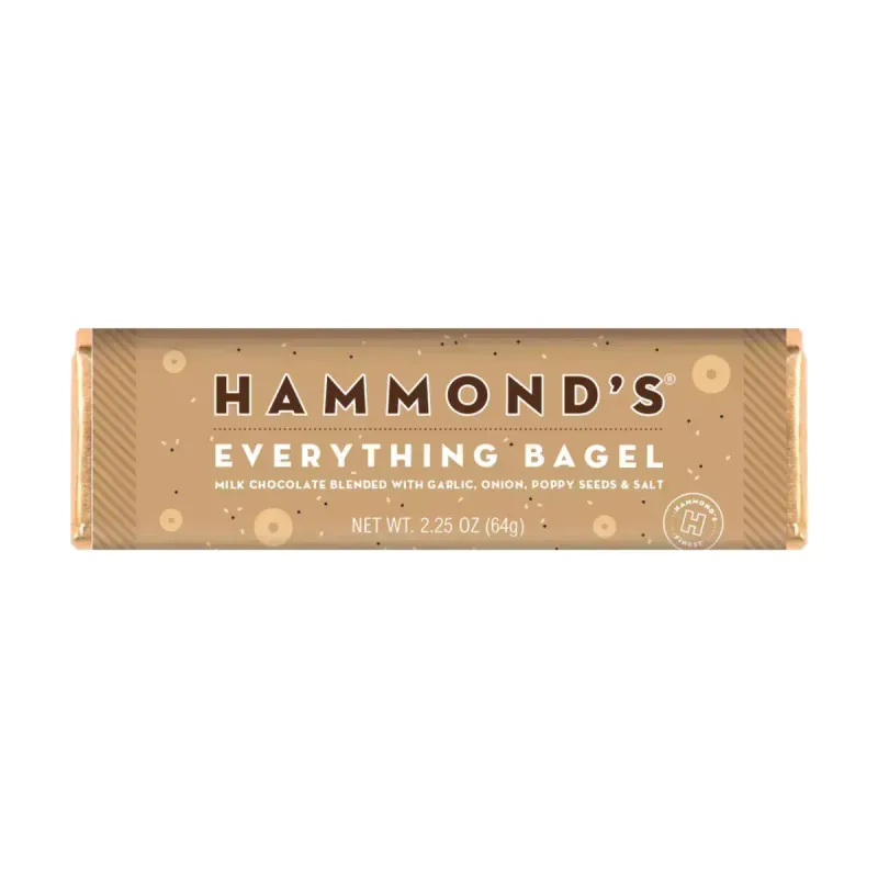 Hammond's Everything Bagel Chocolate Bar