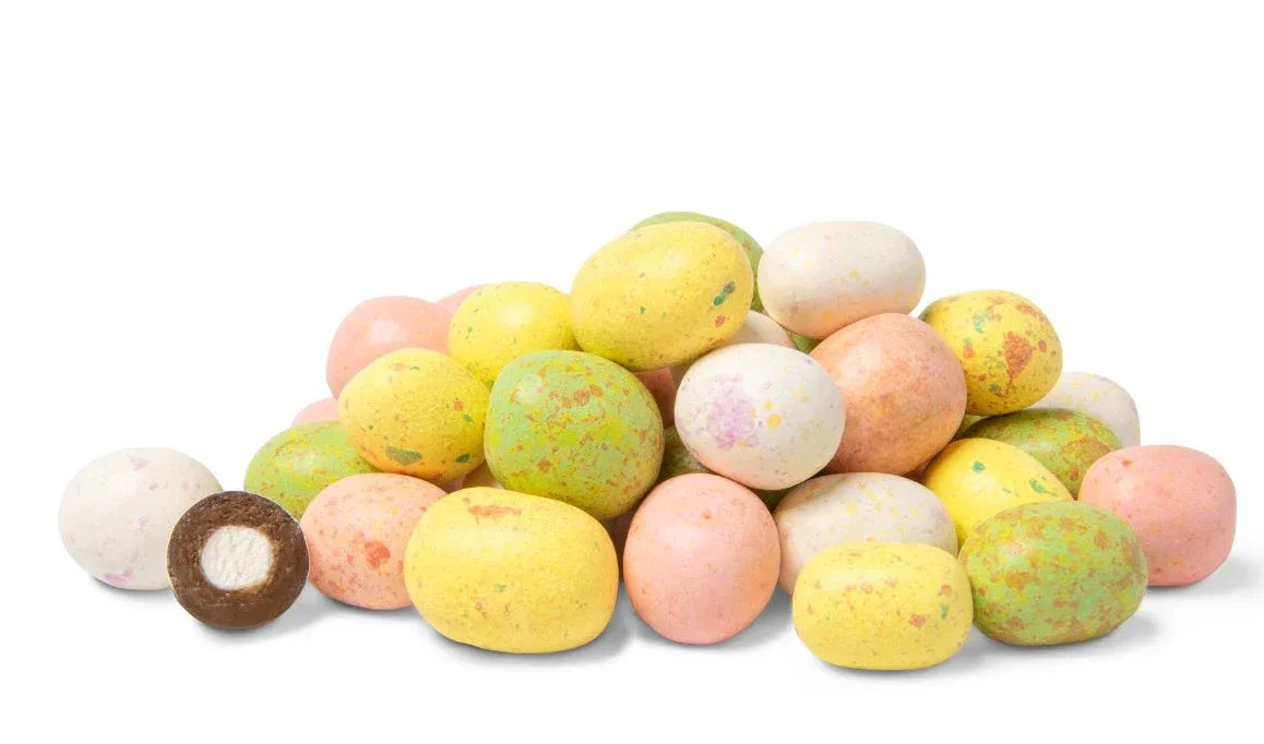 Speckled Pastel Marshmallow Eggs