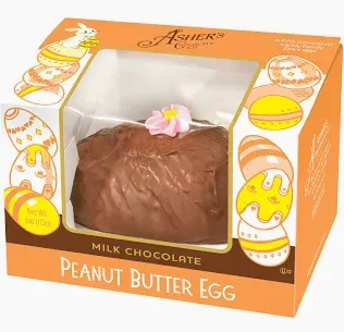 Asher's 4 oz Peanut Butter Egg in Gift Box