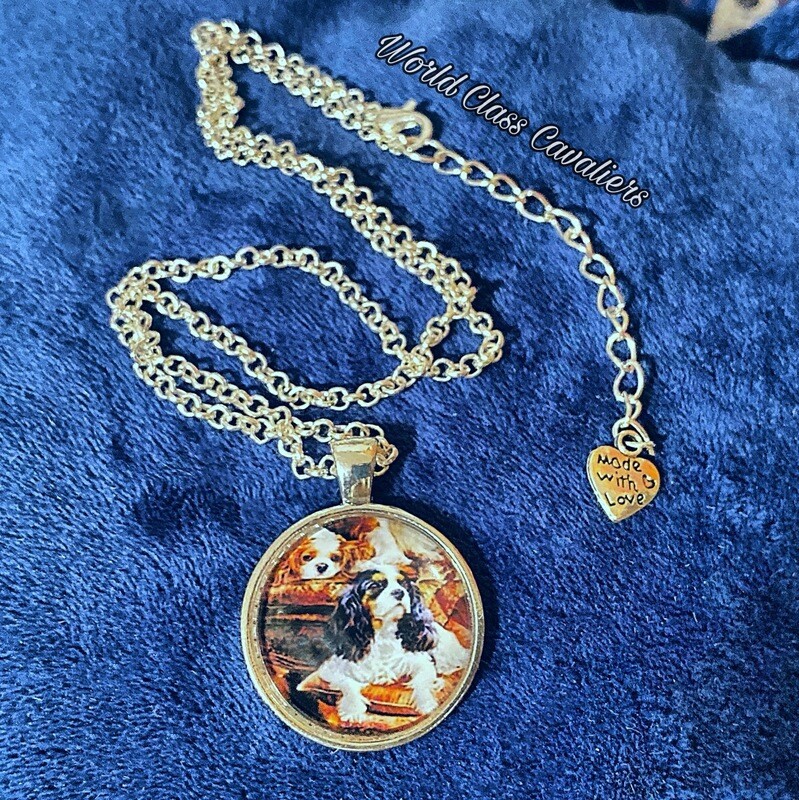 Cavalier King Charles Spaniel Necklace - Design 1