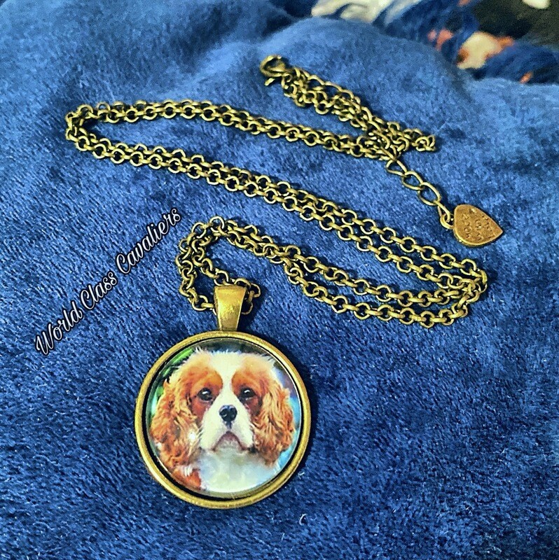 Cavalier King Charles Spaniel Necklace - Design 2