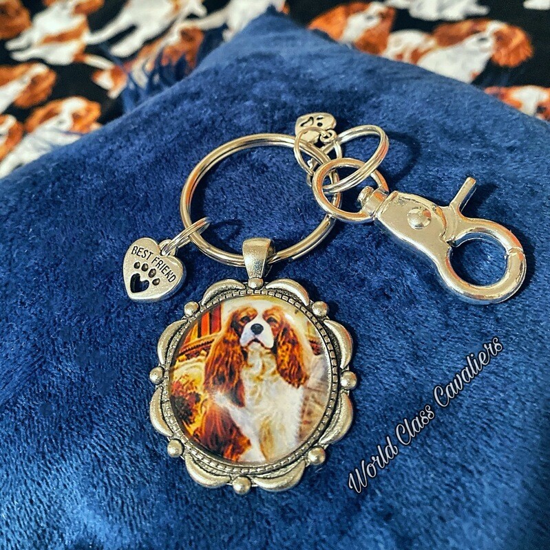 Cavalier King Charles Spaniel - Keychain