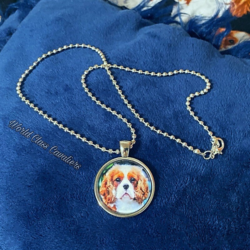 Cavalier King Charles Spaniel Necklace - Design 3