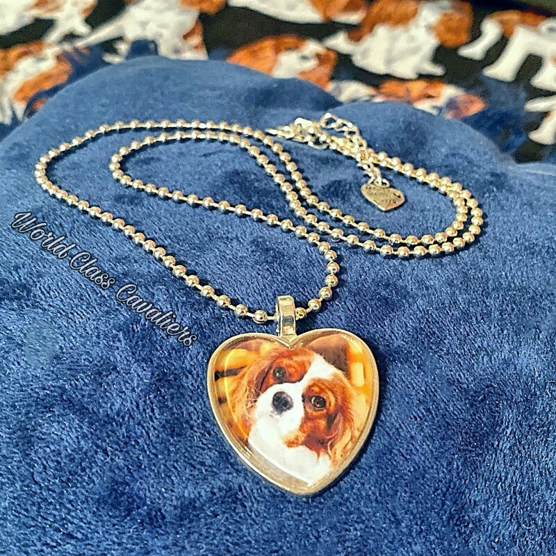 Cavalier King Charles Spaniel necklace - design 4
