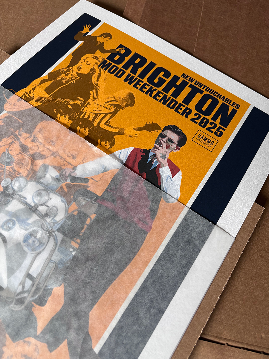Limited Edition - Brighton Mod Weekender 2025 Poster