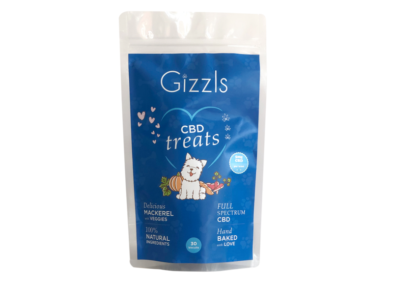 Gizzls 100% Natural Fishy CBD Dog Treats (Med/Large) Gizzls 100% Natural Fishy CBD Dog Treats (Med/Large)