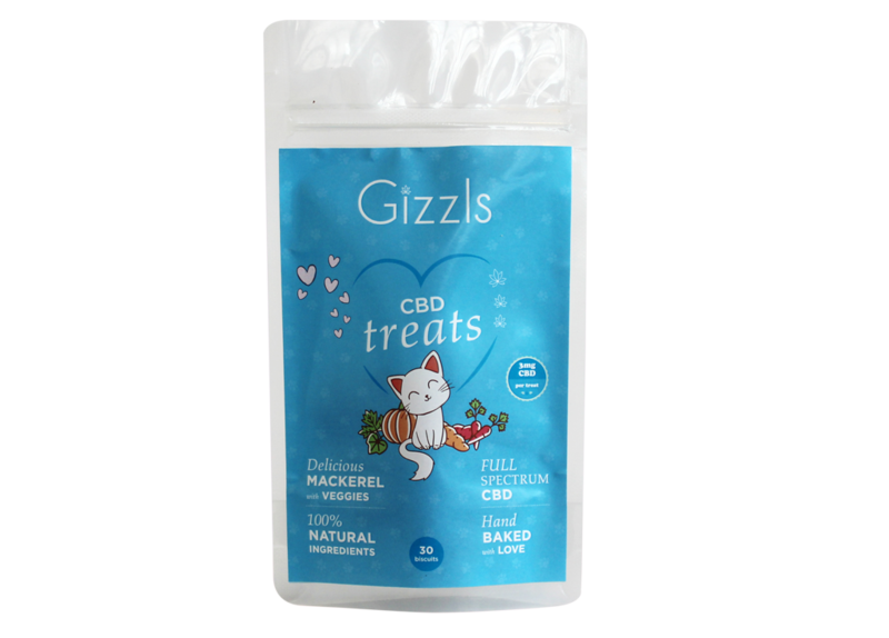Gizzls 100% Natural Fishy CBD Cat Treats Gizzls 100% Natural Fishy CBD Cat Treats