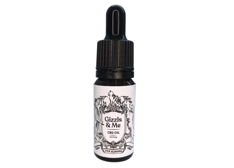 Gizzls & Me CBD Oil (for humans) – 500mg Gizzls & Me CBD Oil (for humans) – 500mg