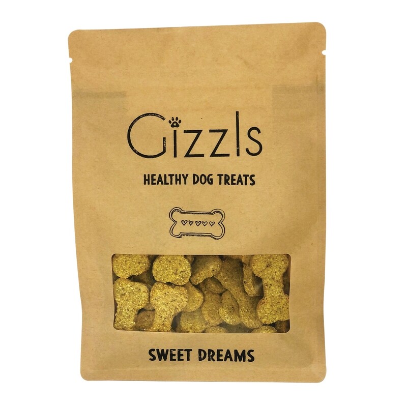 Gizzls Peanut Butter and Chamomile Healthy Dog Treats Gizzls Peanut Butter and Chamomile Healthy Dog Treats